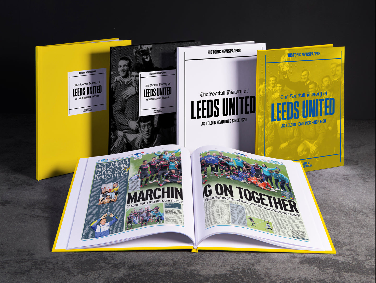 The Football History of Leeds United Book