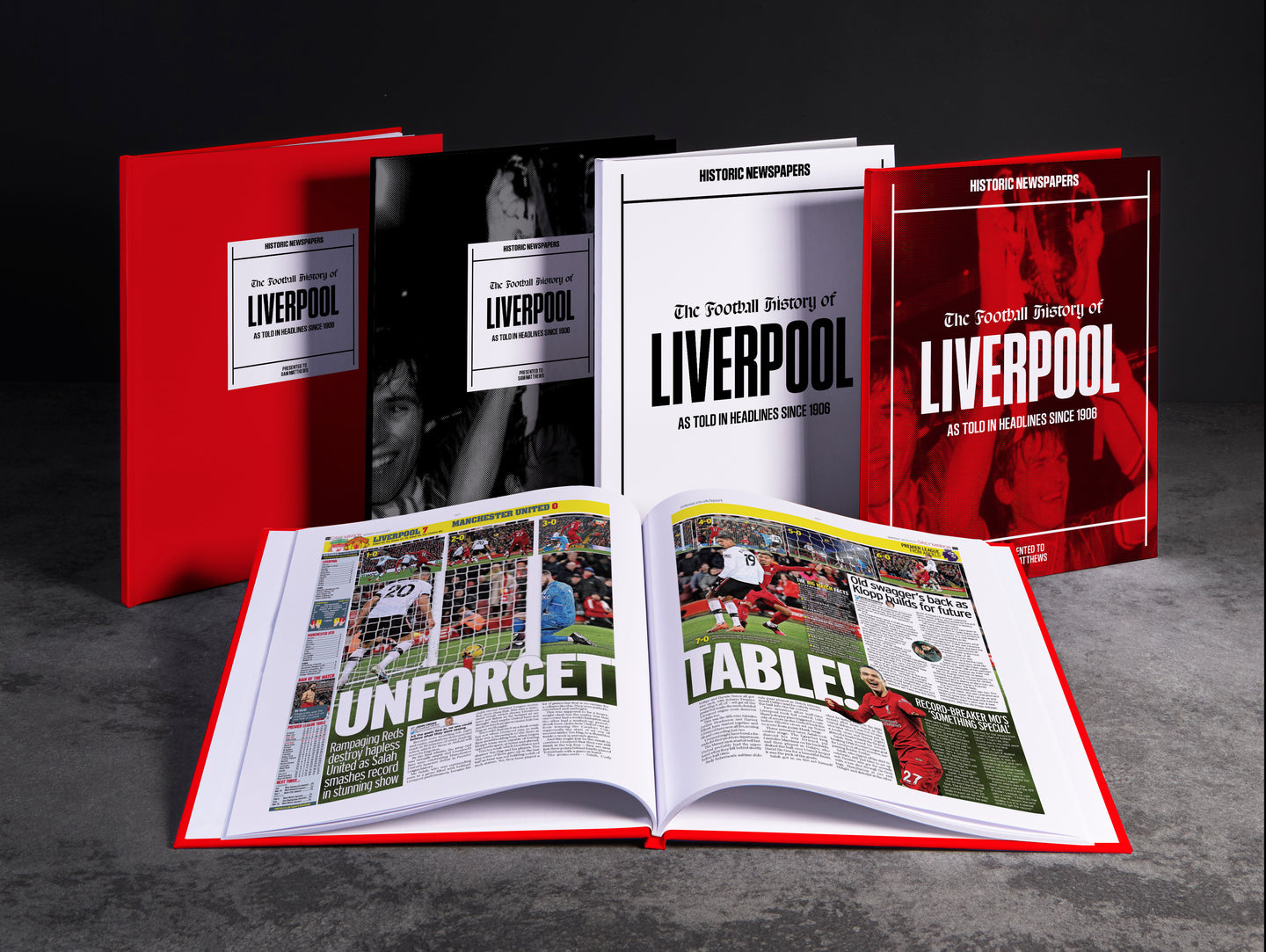 The Football History of Liverpool Book