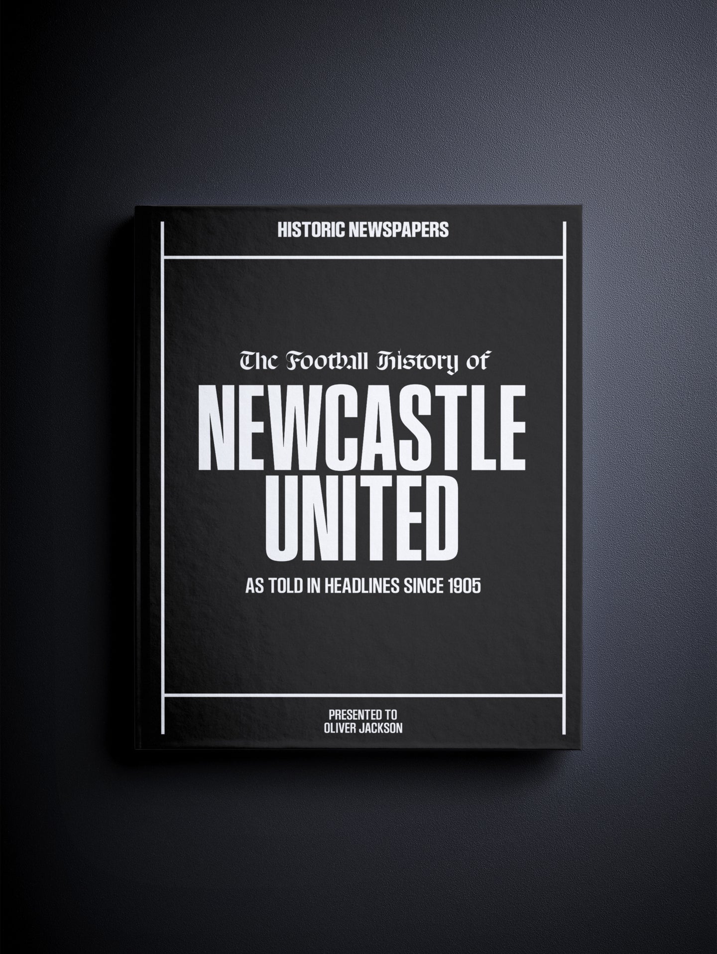 The Football History of Newcastle Book